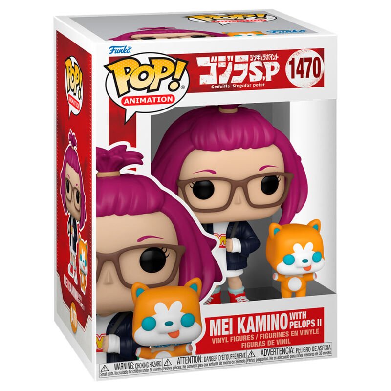 POP figure Godzilla Singular Point Mei Kamino with Pelops II - Nerdscape