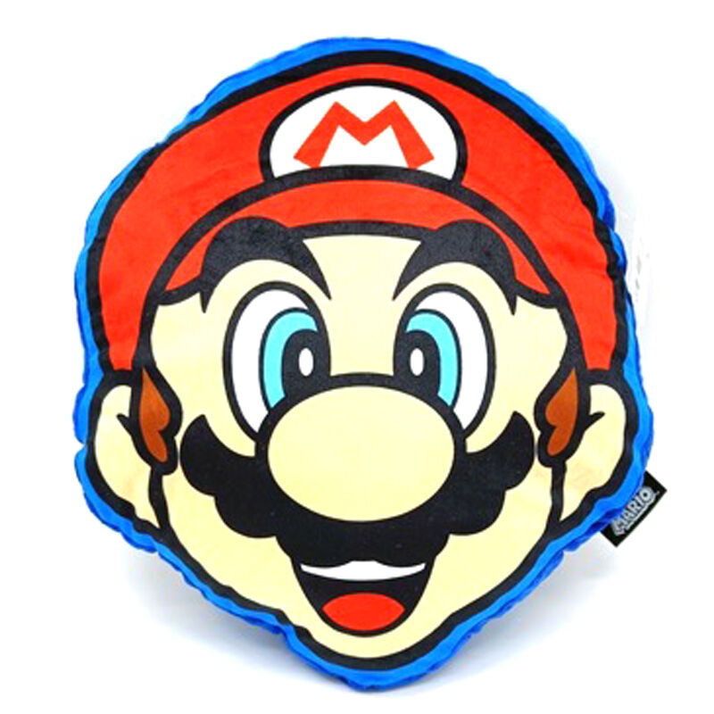 Super Mario Bros Mario 3D cushion 35cm Nerdscape