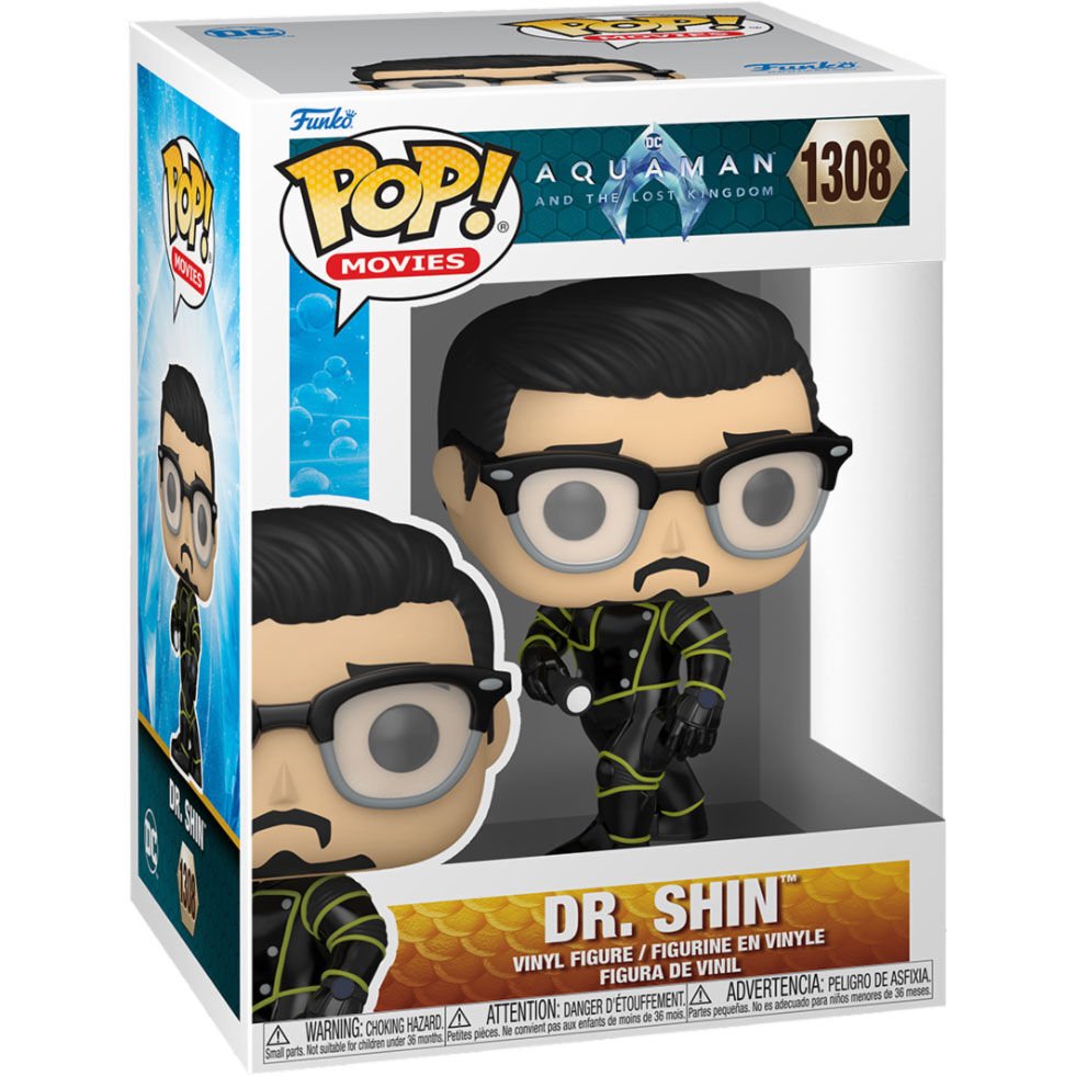 POP figure DC Comics Aquaman and the Lost Kingdom Dr. Shin - Nerdscape