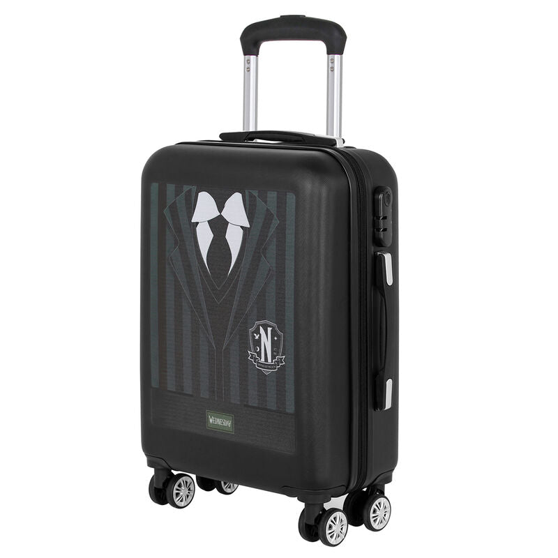Wednesday Uniform ABS trolley suitcase 55cm Nerdscape