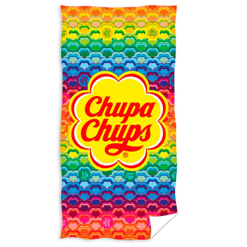 Serviette de plage en microfibre Chupa Chups