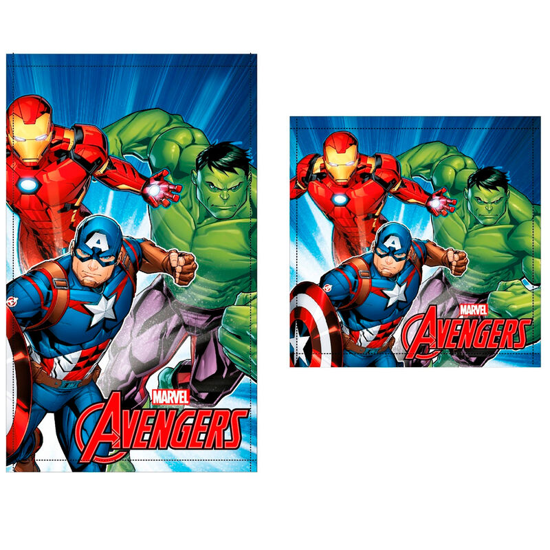 Marvel Avengers Set 2 Asciugamani in Cotone - Nerdscape