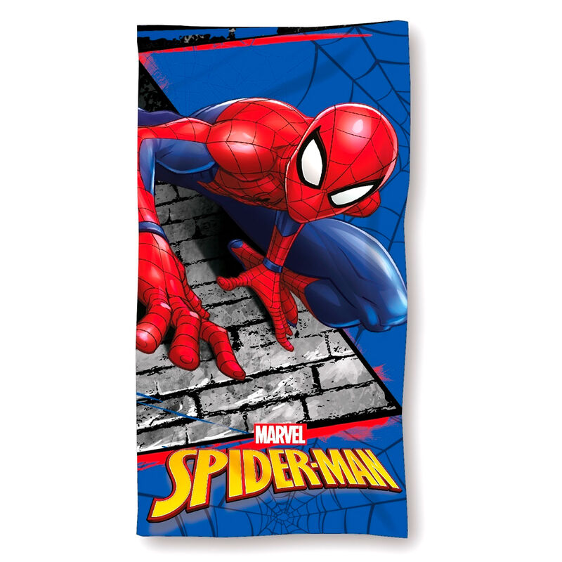 serviette de plage en coton Marvel Spiderman