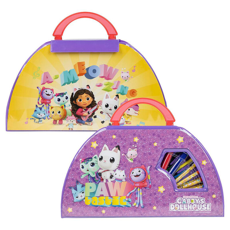 Ensemble de papeterie pour maison de poupée Gabbys (50 pièces)