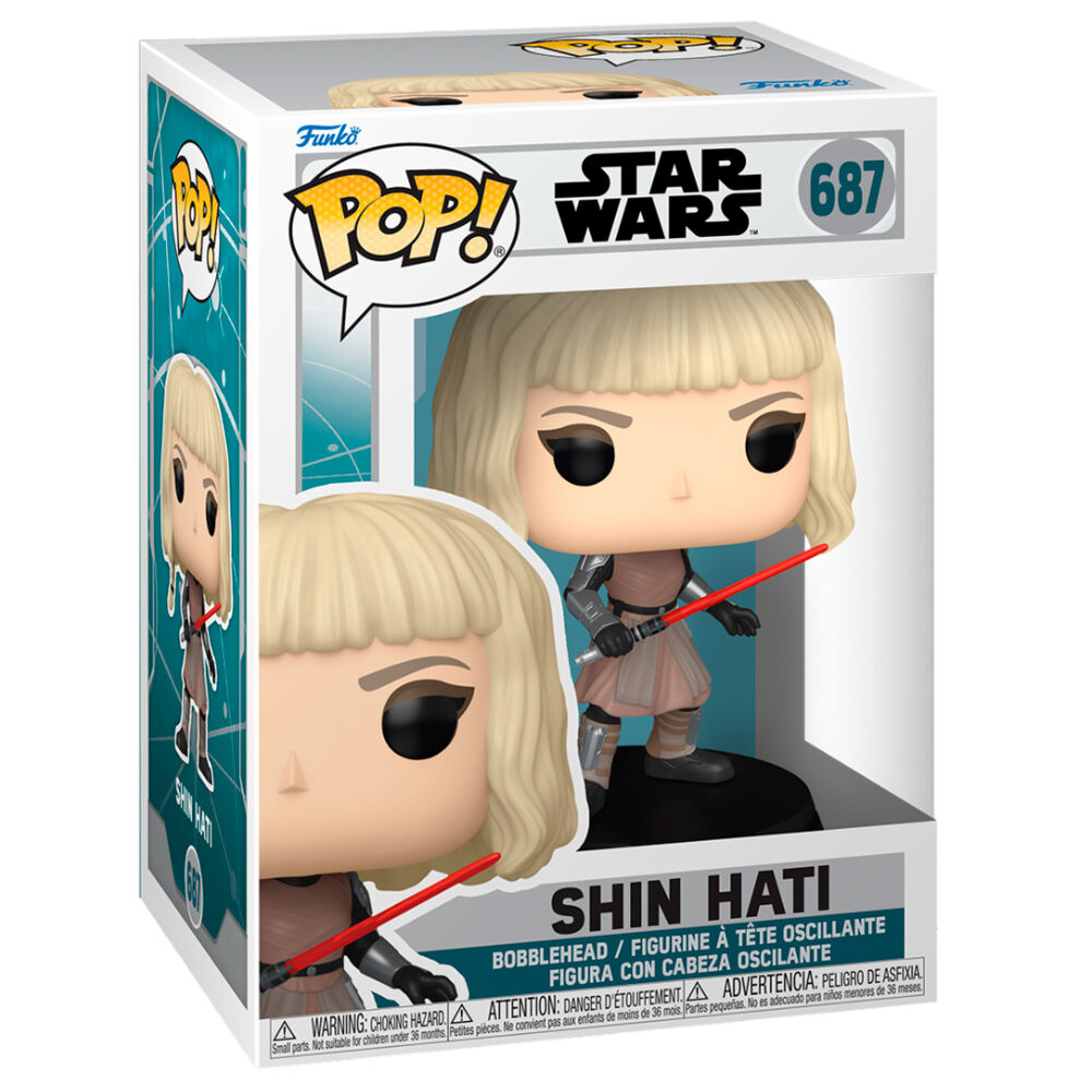 Funko Pop! Ahsoka Shin Hati - Figura da Collezione Vinyl