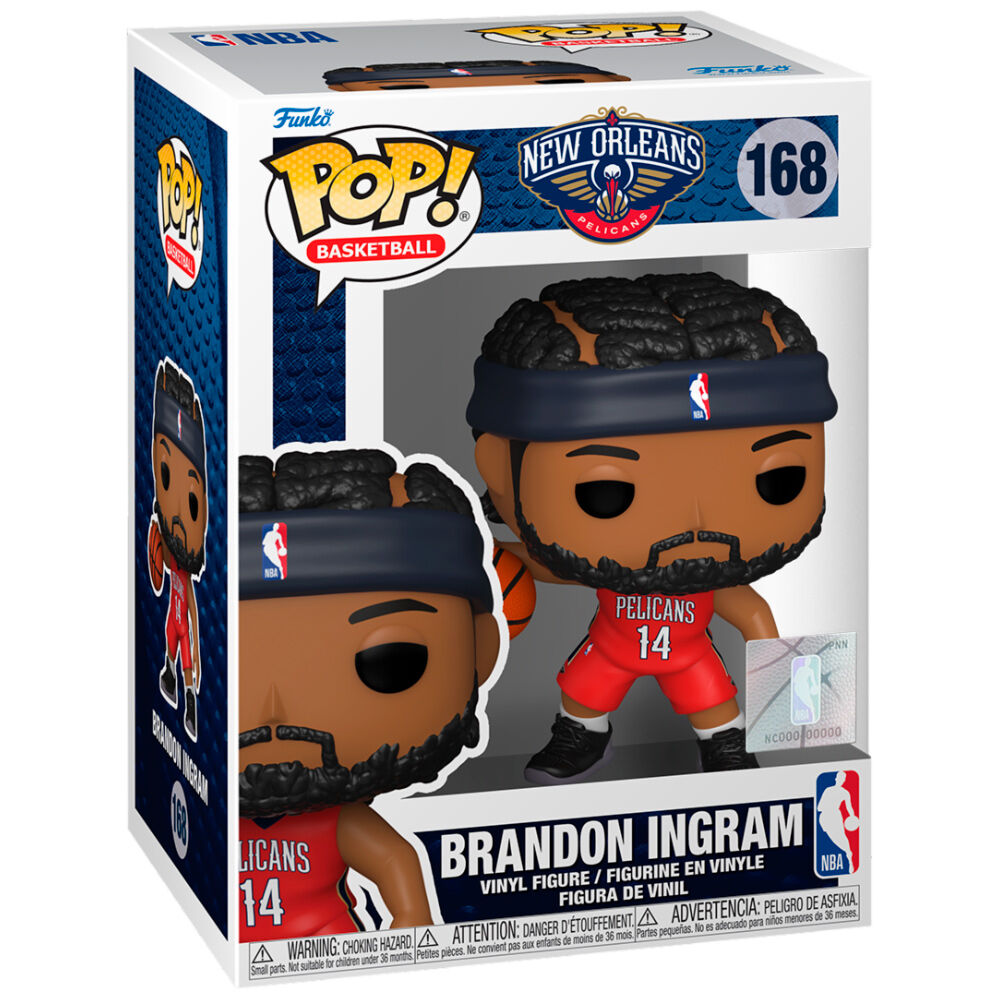 Funko Pop! NBA Brandon Ingram - Figura da Collezione Vinyl