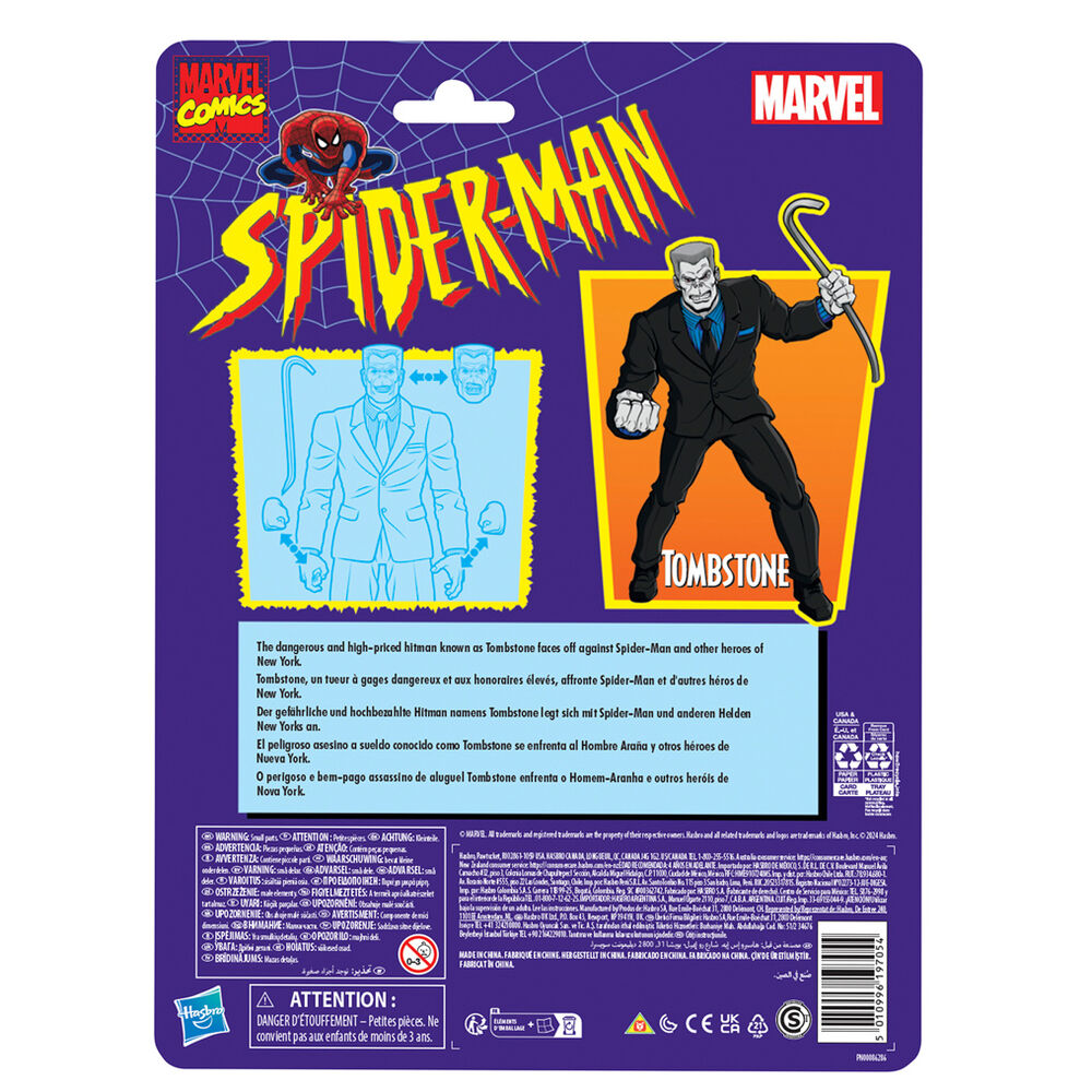 Marvel Spiderman Tombstone Figura da Collezione 15cm - Nerdscape