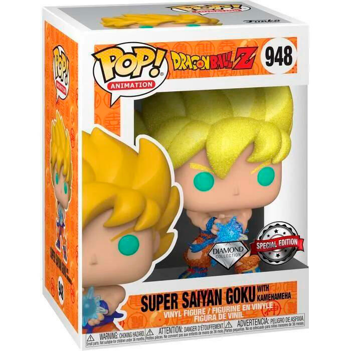 Funko Pop! Dragon Ball Z Goku Super Saiyan - Figura da Collezione Vinyl Nerdscape