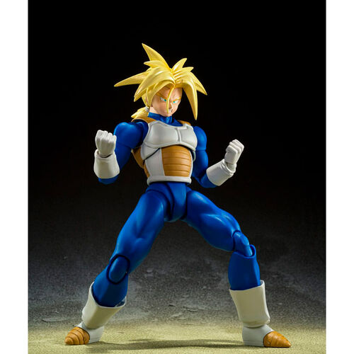 Figurine SH Figuarts de Trunks Super Saiyan Super Power Latent de Dragon Ball Z Infinite (14 cm)