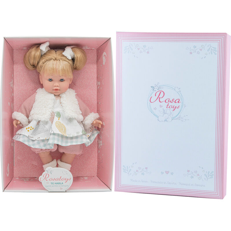 Spanish Lara Doll Talkative Winter 33cm - Nerdscape