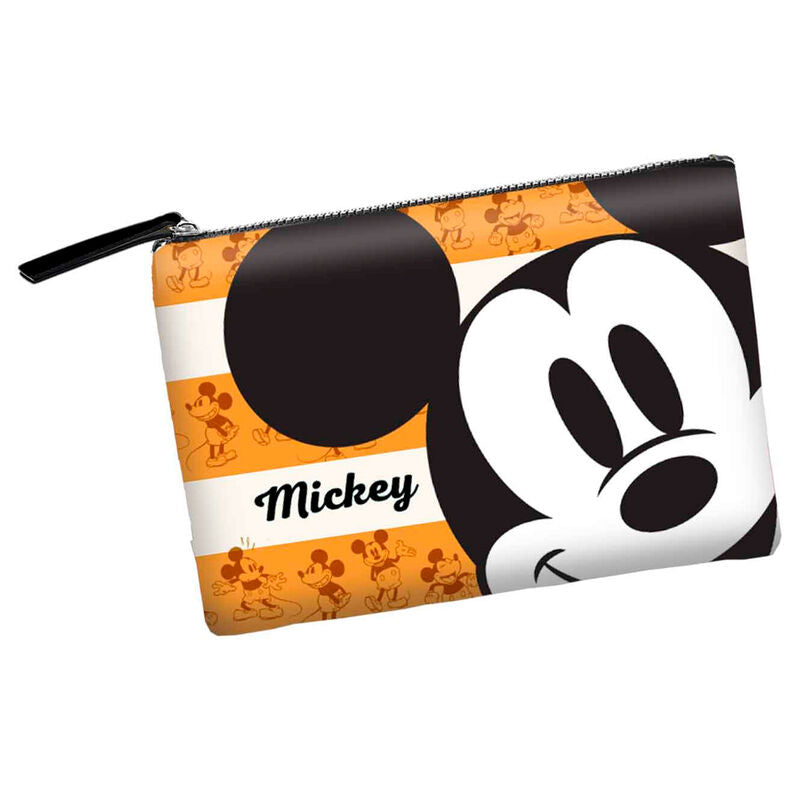 Valise de toilette orange Mickey Disney