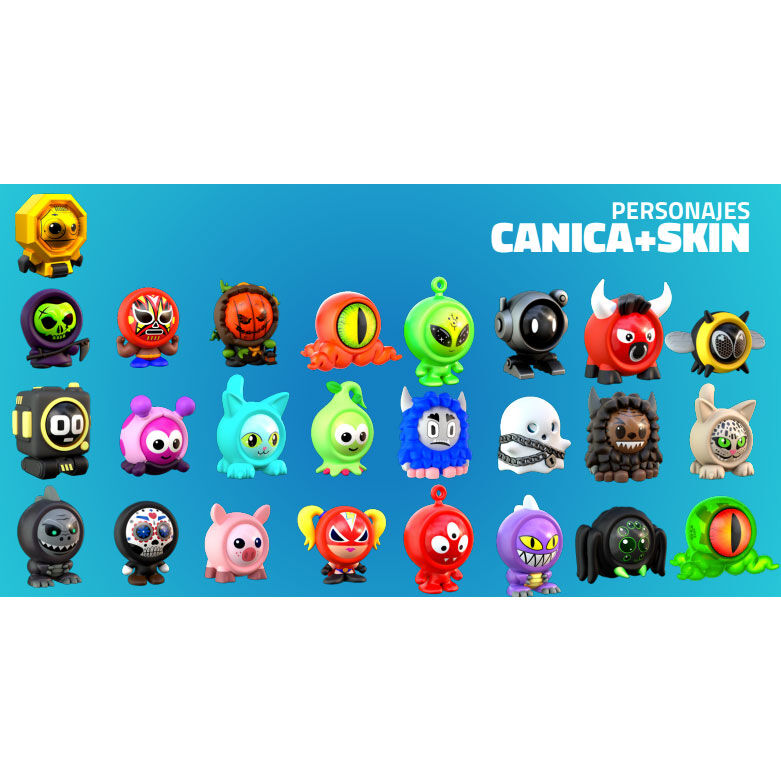 Freak Marbles Set 6 Marbles + Skin - Nerdscape