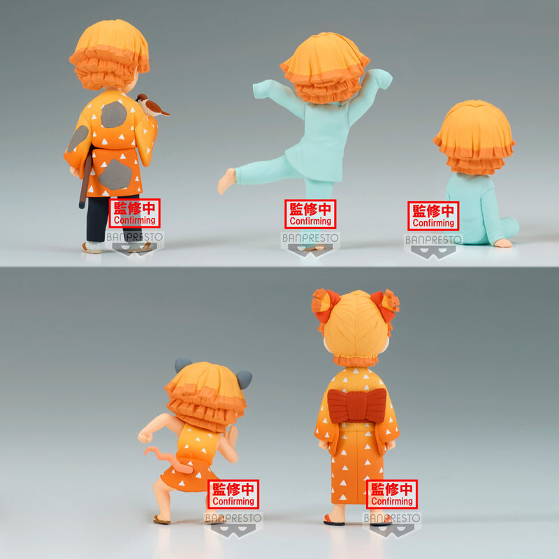 Demon Slayer Kimetsu No Yaiba World Figurine à collectionner Zenitsu Agatsuma assortie 7 cm