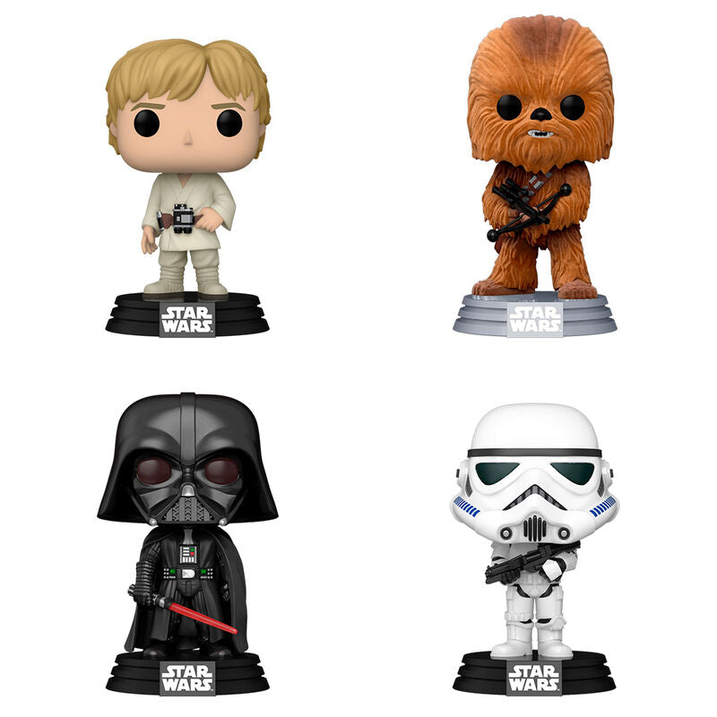 POP pack 4 Star Wars New Classics Exclusive figures