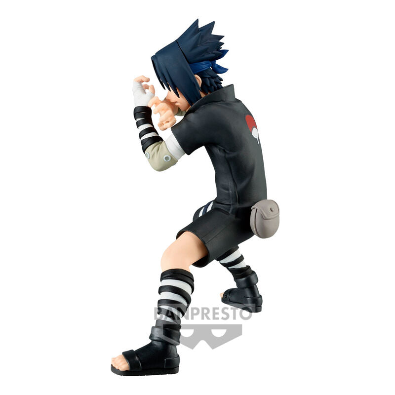 Figurine Naruto Shippuden Vibration Star Sasuke Uchiha III de 14 cm