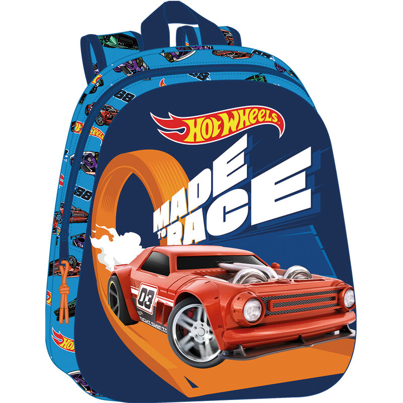 Sac à dos Hot Wheels 3D 33 cm