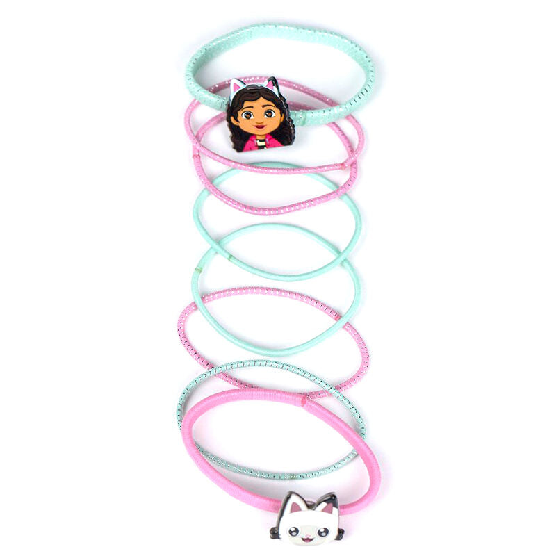Gabby Doll House set 8 scrunchies