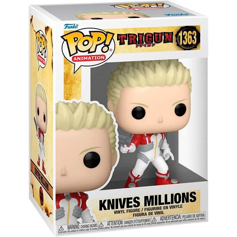 POP figure Trigun Knives Millions - Nerdscape