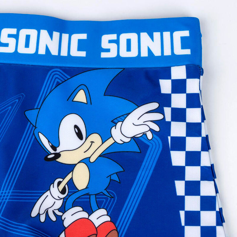 Maillot de bain boxer Sonic le Hérisson