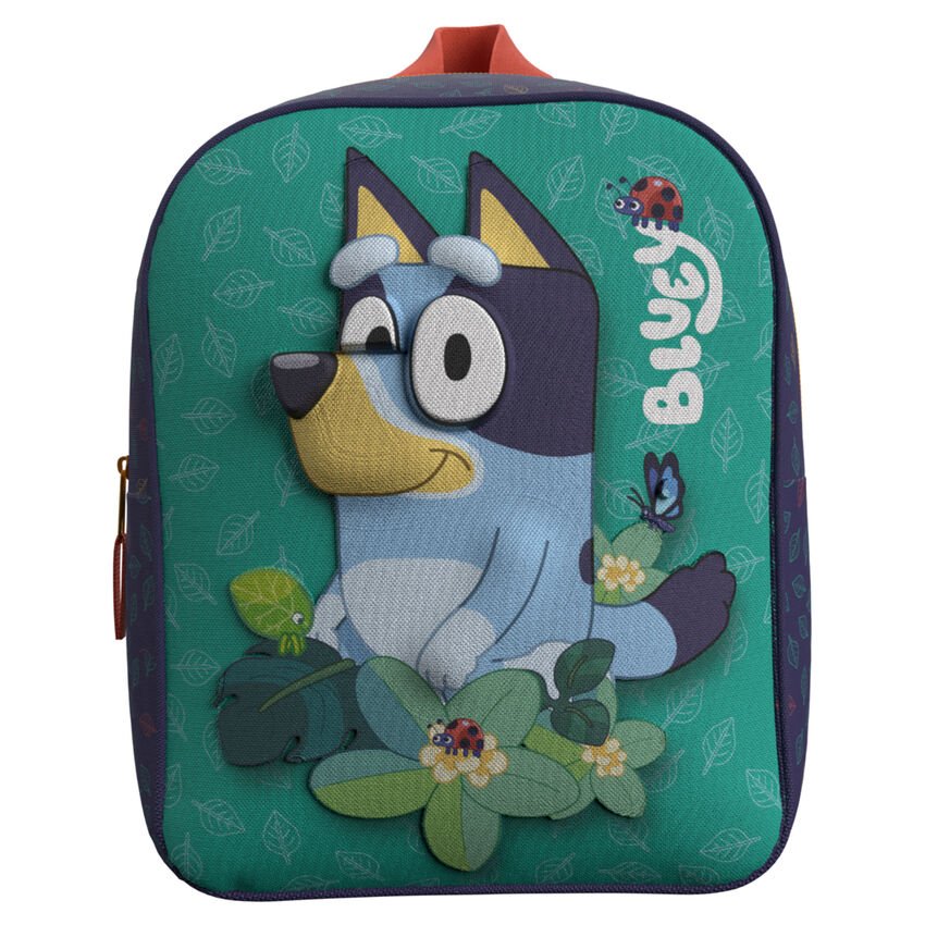 Bluey Leaves 3D backpack 30cm - Nerdscape