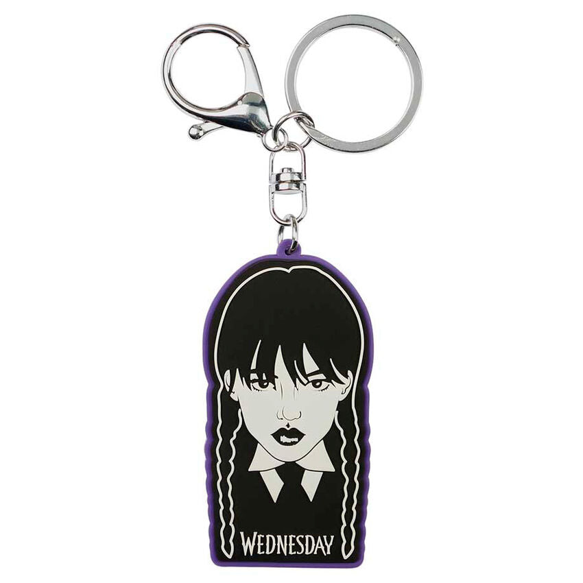 Wednesday Braid keychain Nerdscape