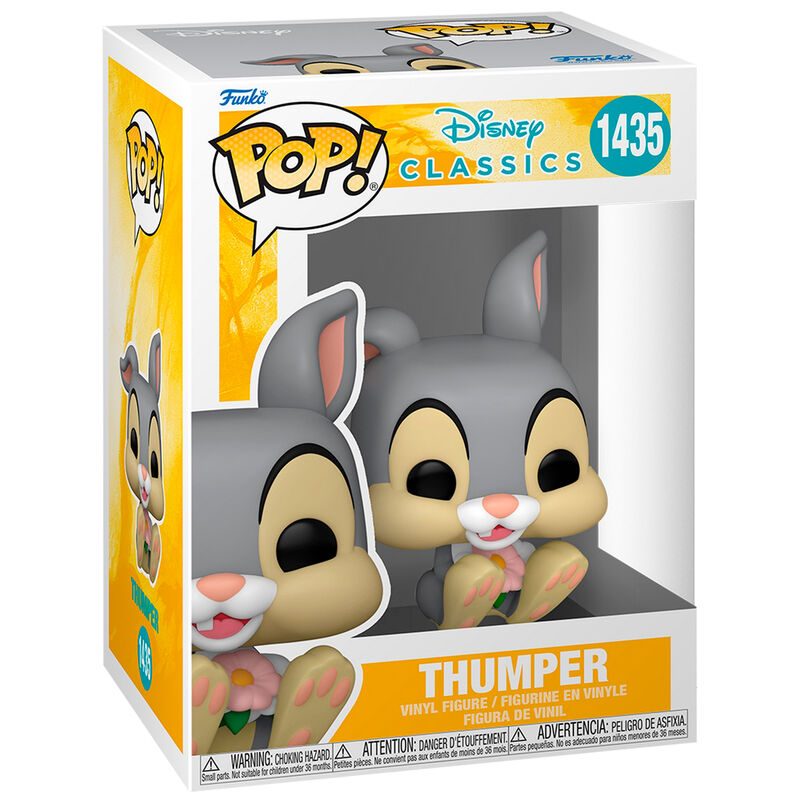 Funko Pop! Disney Classic Bambi Thumper - Figura da Collezione Vinyl