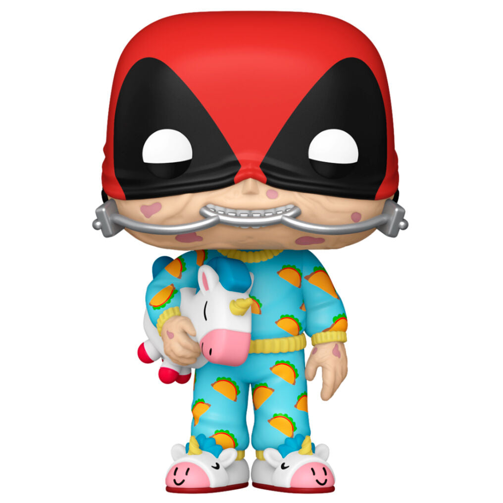 Funko Pop! Marvel Deadpool Sleepover - Figura da Collezione Vinyl