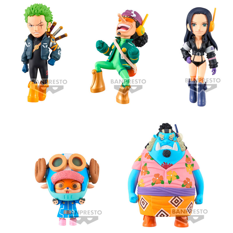 Figurine One Piece Egg Head 2 World Collectable assortie de 7 cm