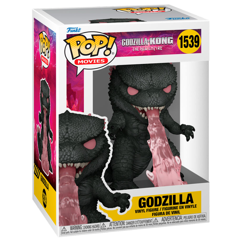 POP figures Godzilla and Kong The New Empire Godzilla