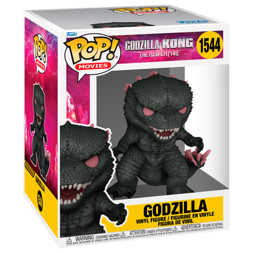 Figurines POP Super Godzilla et Kong Le Nouvel Empire Godzilla