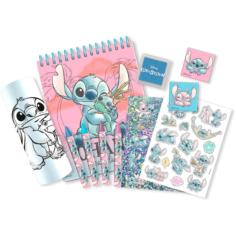 Ensemble de papeterie 3D Disney Stitch