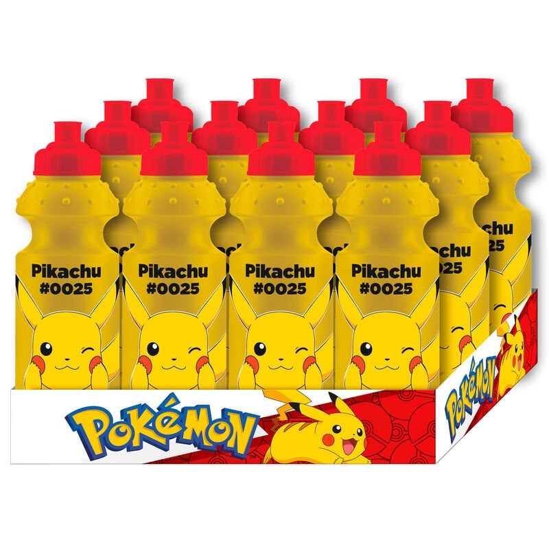 Pokemon Pikachu sport bottle 350ml - Nerdscape