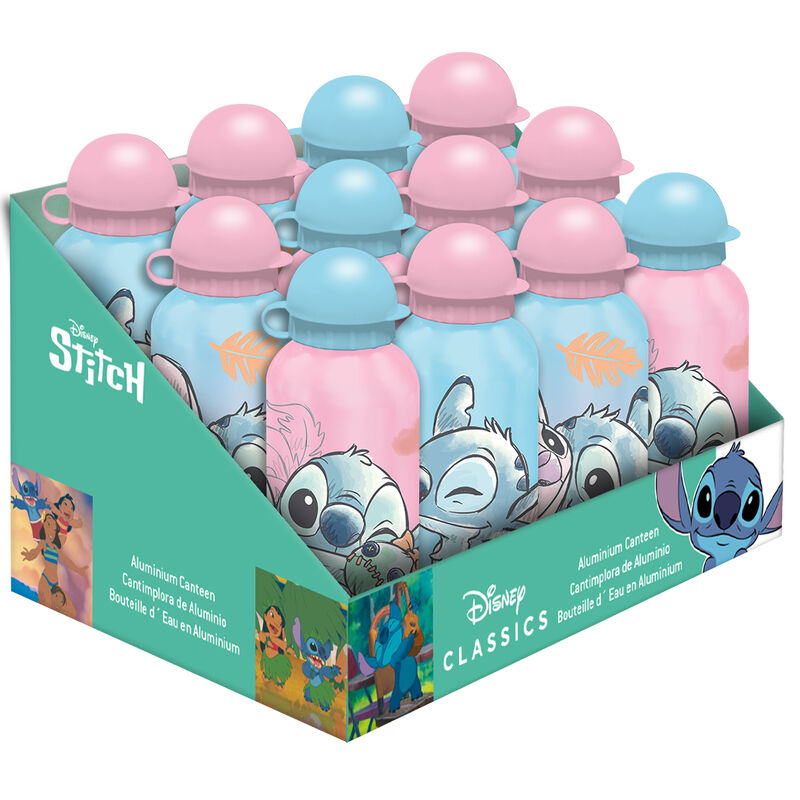 Disney Stitch assorted aluminium bottle 500ml