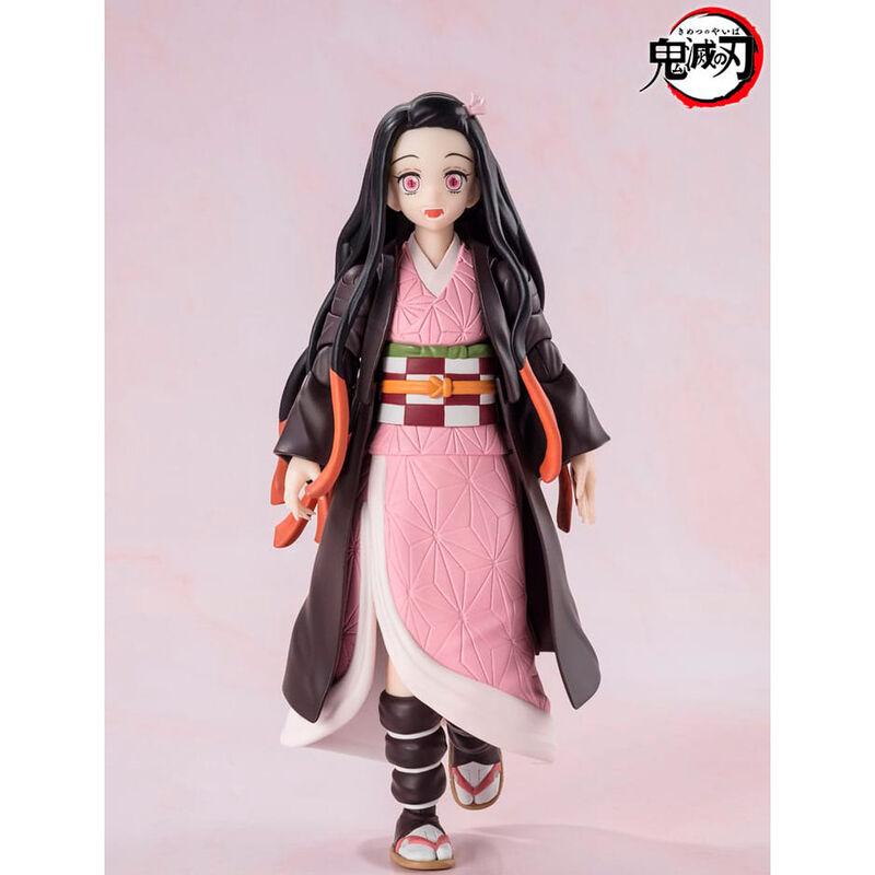 Figurine Demon Slayer Kimetsu no Yaiba Tanjiro Nezuko SH Figuarts 13cm