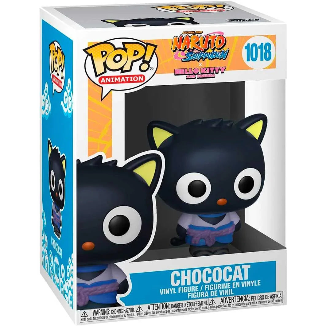 Funko Pop! Naruto Shippuden x Hello Kitty Chococat - Figura da Collezione Vinyl Nerdscape