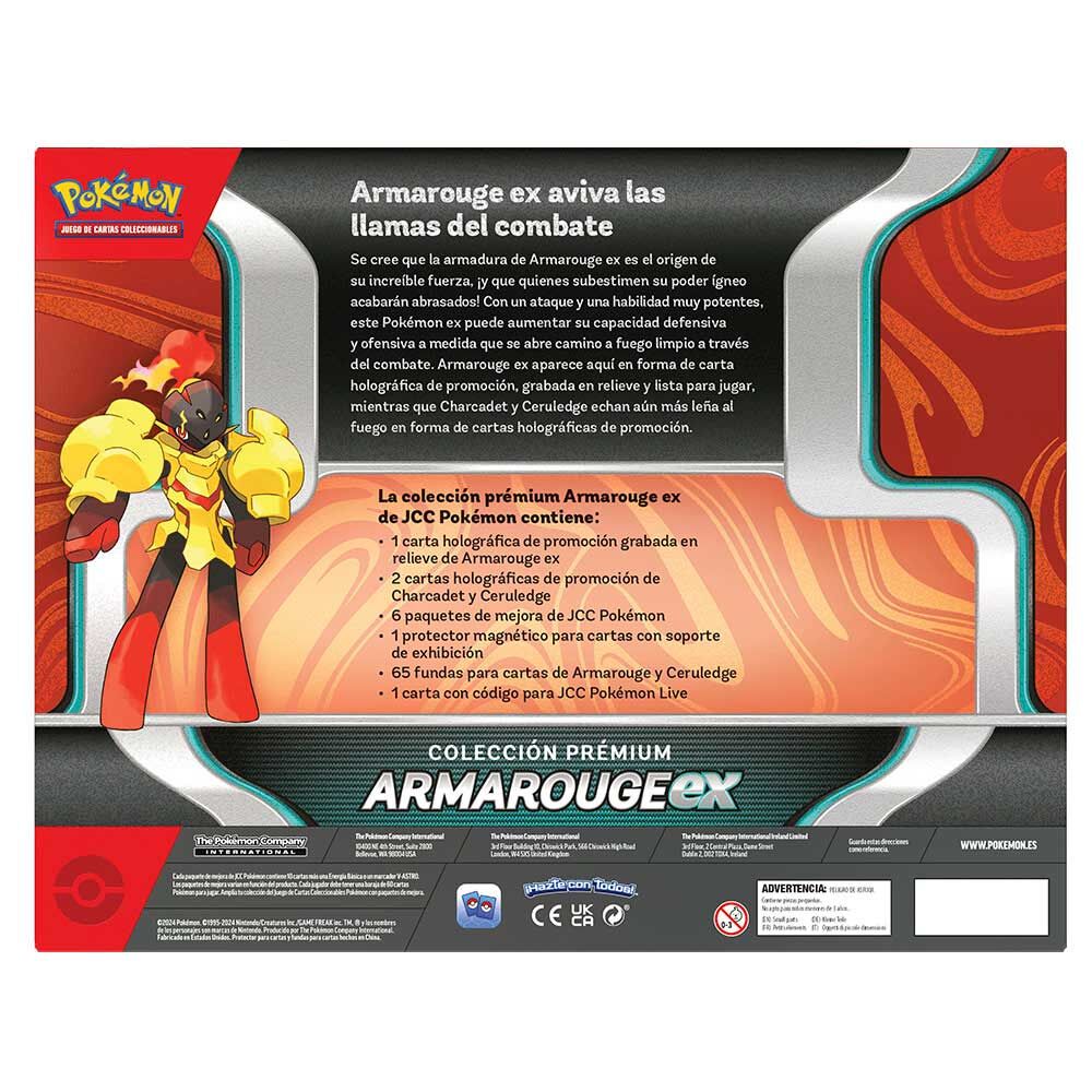 Jeu de cartes à collectionner Pokémon Armarouge espagnol