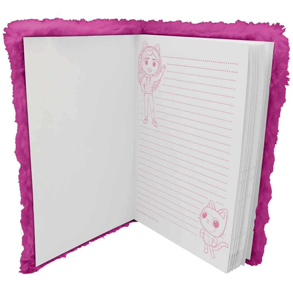 Carnet en peluche de la maison de poupée de Gabby