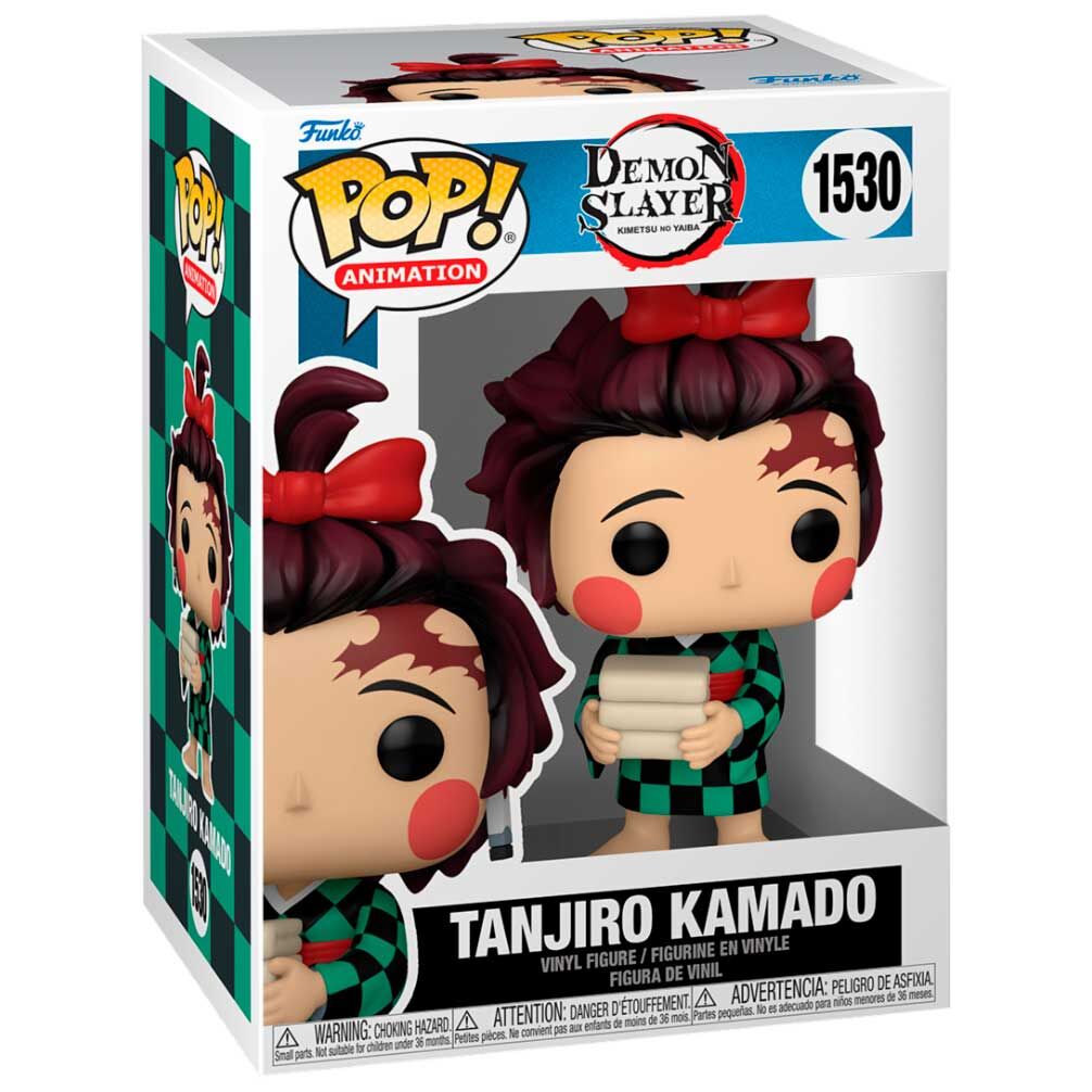 Funko Pop! Demon Slayer Kimetsu no Yaiba Tanjiro Kamado - Figura da Collezione Vinyl Nerdscape
