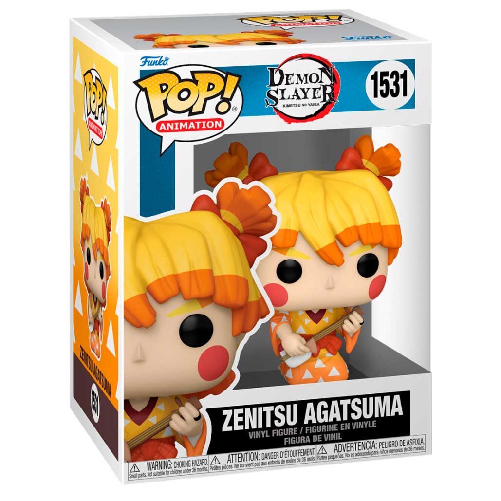 Funko Pop! Demon Slayer Kimetsu no Yaiba Zenitsu Agatsuma - Figura da Collezione Vinyl Nerdscape