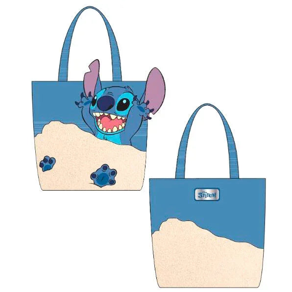 Disney Lilo & Stitch Beach Day Stitch tote bag Nerdscape