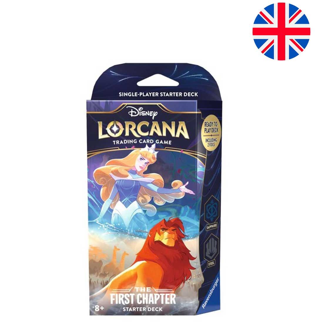 Lorcana English Disney The Lion King The First Chapter deck of cards Nerdscape