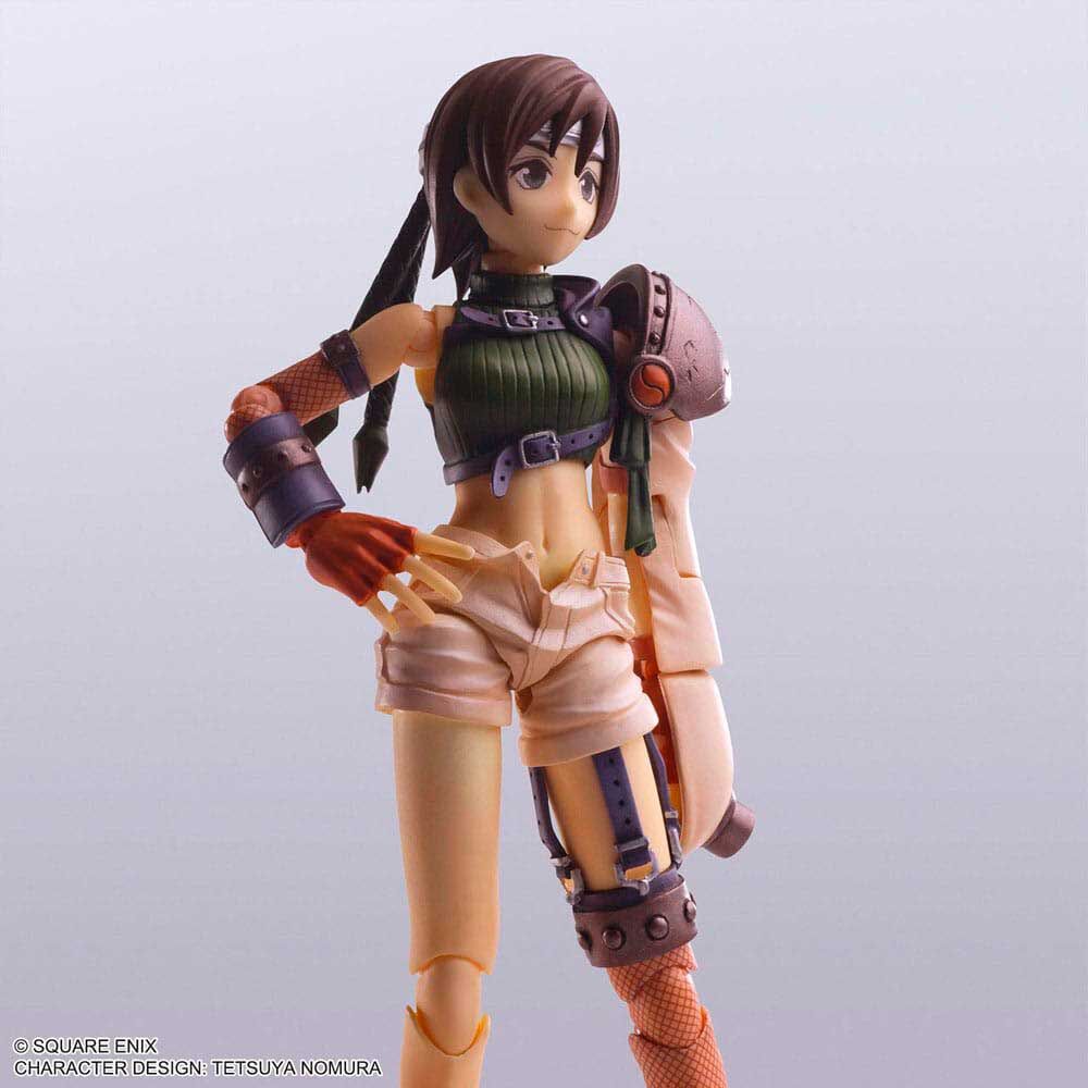 Figurine Yuffie Kisaragi de Final Fantasy VII Bring, 13 cm
