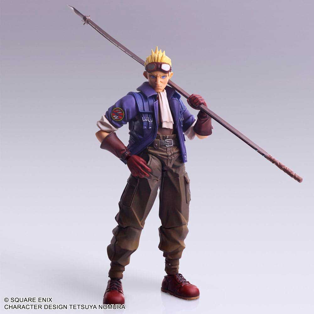 Figurine Cid Highwind de Final Fantasy VII Bring, 15 cm