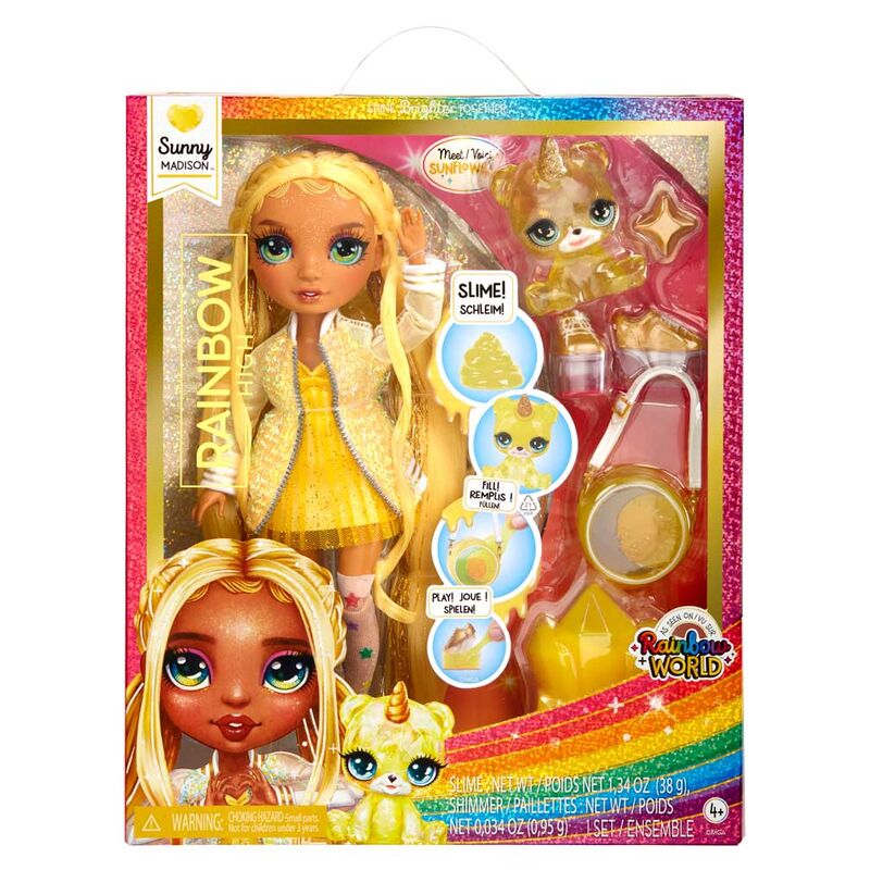 Rainbow High Rainbow World Sunny doll 25cm