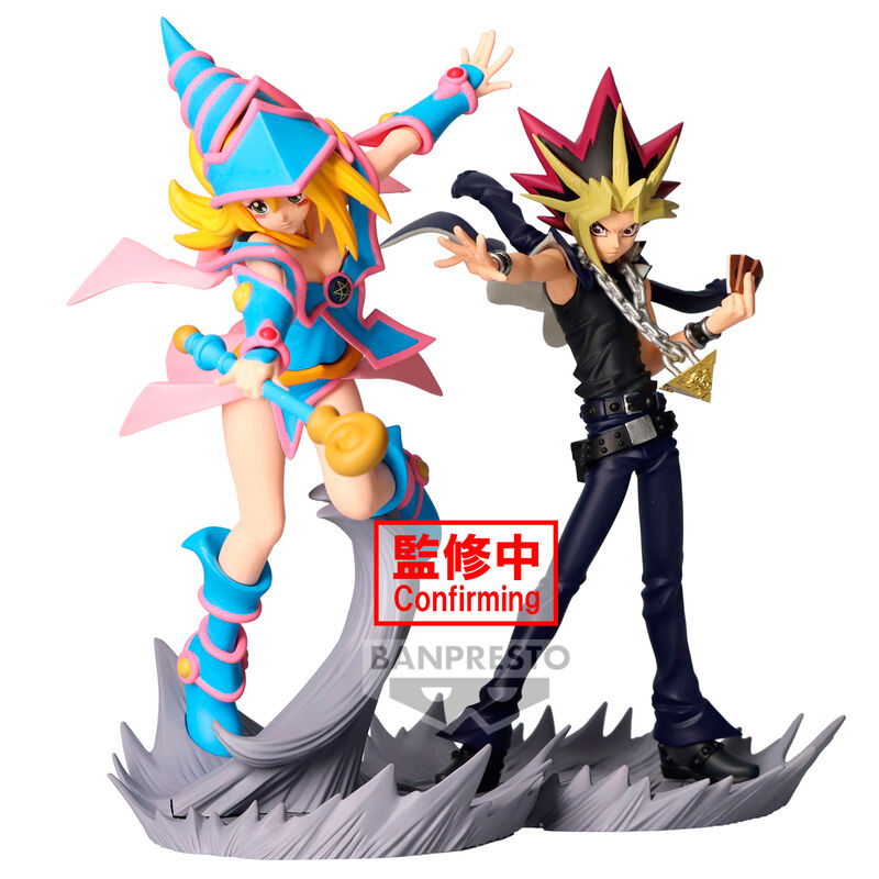 Figurine Yu-Gi-Oh! Senkozekkei Magicienne des Ténèbres de 13 cm