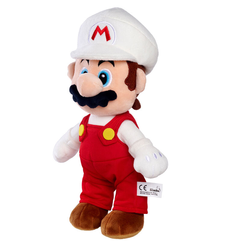 Peluche Mario de feu Super Mario Bros 30 cm