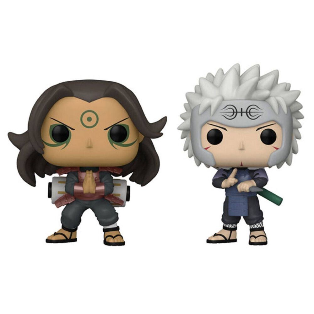 Pack POP de 2 figurines Naruto Shippuden Hashirama et Tobirama Exclusives