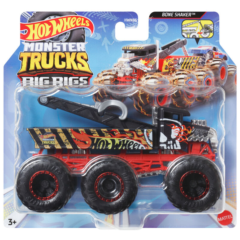 Hot Wheels Monster Trucks Big Bigs voitures assorties