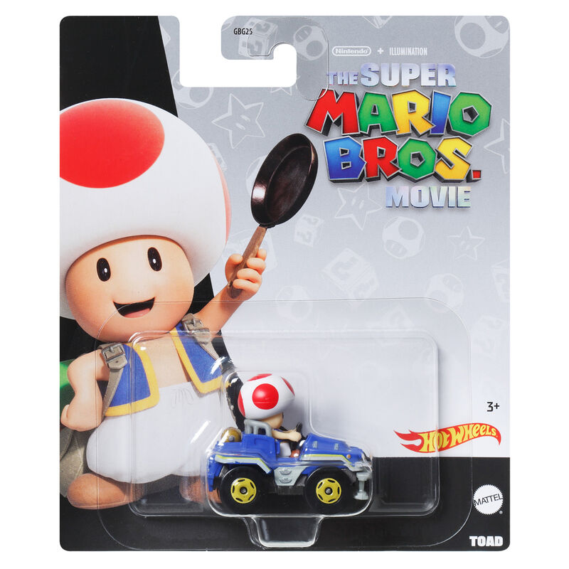 Voitures Hot Wheels Mario Kart assorties