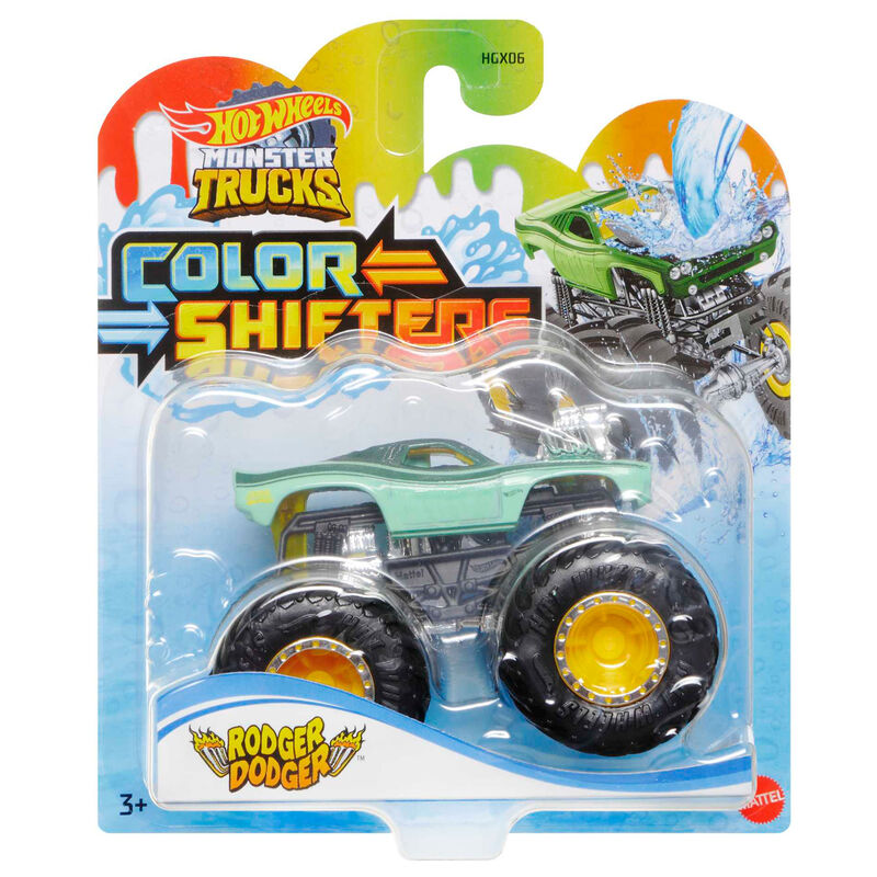 Hot Wheels Monster Trucks Color Shifters assorted car Nerdscape